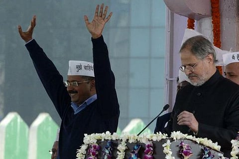 டெல்லி ஆளுநரை சந்தித்தார் முதல்வர் அர்விந்த் கேஜ்ரிவால்﻿