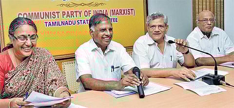 அயோத்தி போல மதுராவை மாற்ற பாஜக முயற்சி﻿: சீதாராம் யெச்சூரி குற்றச்சாட்டு﻿