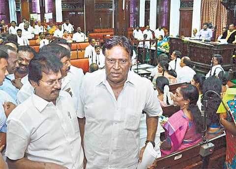 தேர்தல் நடத்தை விதிகள் அமல் எதிரொலி﻿: சென்னை மாநகராட்சி கூட்டத்தில் புதிய அறிவிப்புகள் இல்லை