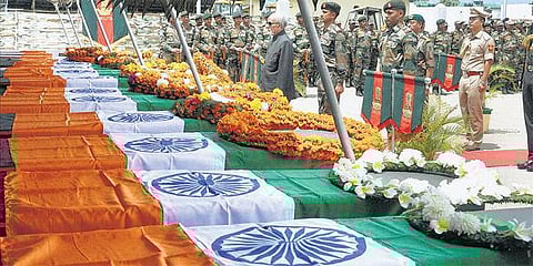 மணிப்பூரில் 18 ராணுவ வீரர்கள் கொல்லப்பட்ட சம்பவத்தை என்ஐஏ விசாரிக்கும்﻿: மத்திய உள்துறை அமைச்சகம் உத்தரவு﻿