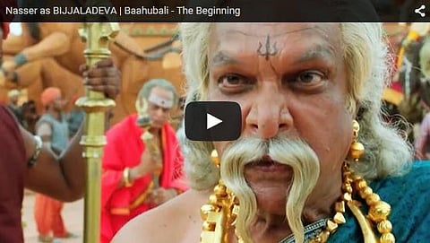 வீடியோ பகிர்வு: பாகுபலி சத்யராஜ், நாசர், ரம்யா கதாபாத்திரங்கள் உருவான விதம்