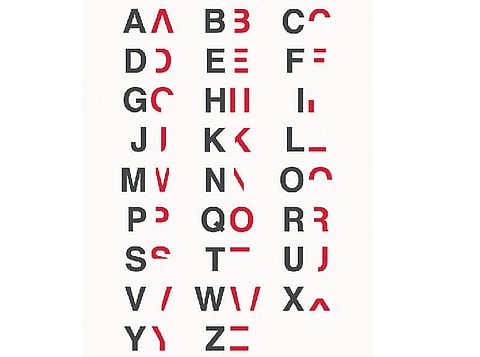 வலியை உணர்த்தும் எழுத்துரு!