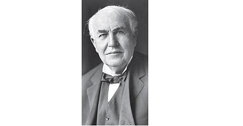 வெற்றி மொழி: தாமஸ் ஆல்வா எடிசன்