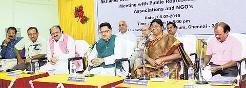 தேசிய ஆதிதிராவிடர் நல ஆணையத்திடம் அமைப்புகள் கோரிக்கை: கவுரவக் கொலைகளை தடுக்க தனிச் சட்டம் இயற்ற வேண்டும்