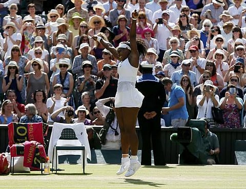 விம்பிள்டன் சாம்பியன் செரீனா வில்லியம்ஸ்: 6-வது முறையாக பட்டம்