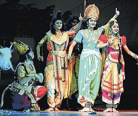 மேடை: அவதார புருஷன்- முத்தமிழில் ராம அவதாரம்﻿