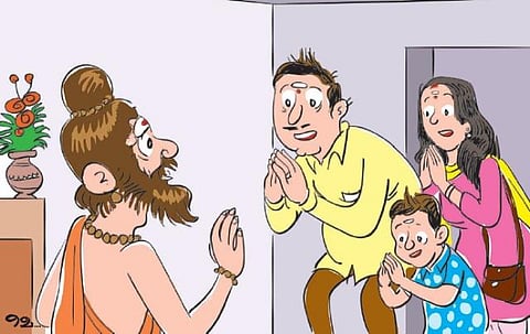 ஏழாவது உலகம்: என்.ஆர்.ஐ.களை குறிவைக்கும் பக்தி பகடையாட்டங்கள்