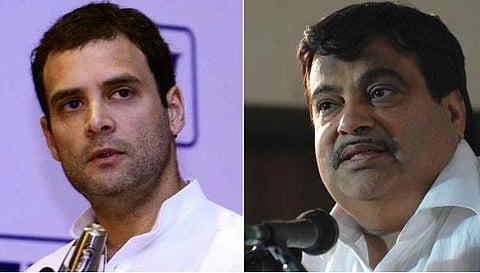 மன்னிப்பு கோராவிட்டால் வழக்கு: ராகுலுக்கு கட்கரி எச்சரிக்கை