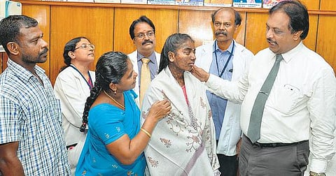 10 லட்சம் பேரில் ஒருவரை தாக்குற தோல் நோயால் பாதிக்கப்பட்ட மாணவி குணமடைந்தார்: ஸ்டான்லி அரசு மருத்துவமனை சாதனை