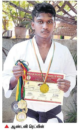 ‘பென்காக் சிலாட்’ தற்காப்பு விளையாட்டில் வெற்றிகள் குவிக்கும் தூத்துக்குடி மாணவர்﻿: சர்வதேச போட்டியில் பங்கேற்க மலேசியா செல்கிறார்﻿