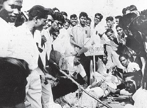 மொழித் திணிப்பை எதிர்த்துப் பலியான ஆன்மாக்கள் இன்னும் அலைகின்றன!﻿