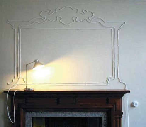 மின்சார வயர் அலங்காரம்﻿