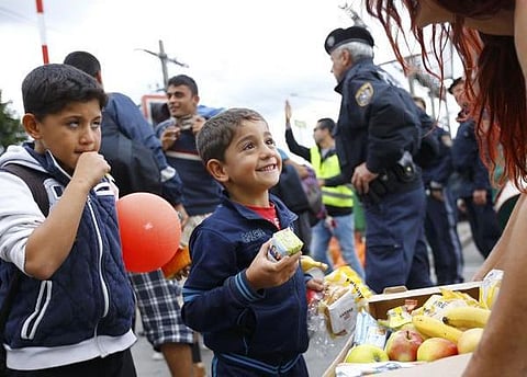 படங்கள் 10- அகதிகளை நெகிழவைத்த ஜெர்மனியின் வரவேற்பு