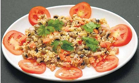 பனிவரகு வெஜ் சாலட்