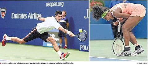 அமெரிக்க ஓபன் டென்னிஸ்﻿: காலிறுதியில் ஜோகோவிச், சிலிச், செரீனா﻿