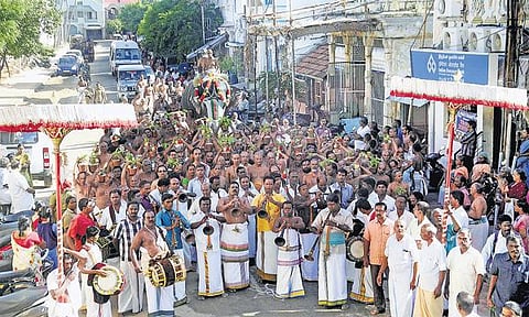 43 உப சன்னதிகள், 11 கோபுரங்களுக்கு ஸ்ரீரங்கம் ரங்கநாதர் கோயிலில் இன்று கும்பாபிஷேகம்﻿
