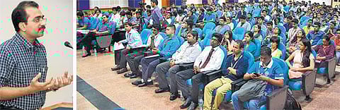 இளைஞர்கள் புதுமைகளை படைத்து நாட்டுக்கு தொண்டாற்ற வேண்டும்﻿: எஸ்ஆர்எம் பல்கலை. விழாவில் நிதி ஆயோக் உறுப்பினர் வலியுறுத்தல்﻿