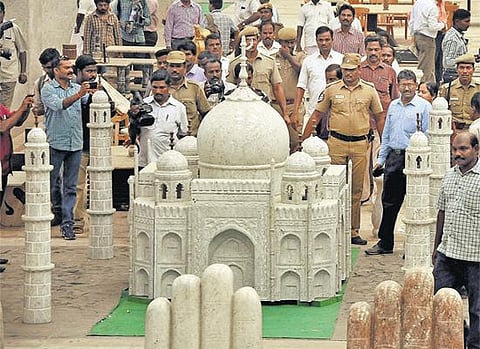 கண்மாய், வாய்க்காலை ஆக்கிரமித்து கட்டிடம்﻿: பிஆர்பி ஏற்றுமதி தொழிற்சாலையில் சகாயம் ஆய்வு﻿