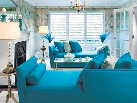 உள் அலங்காரம்: மயில் போல வண்ணமயமான வீடு!﻿