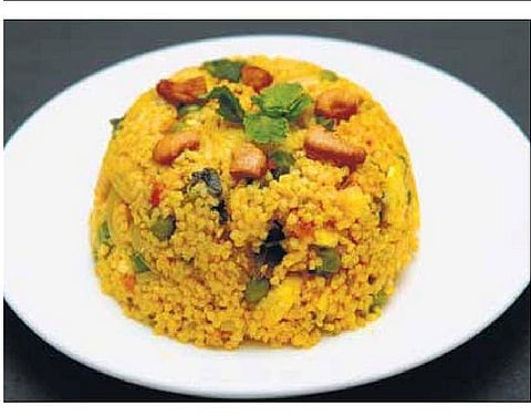 வரகு பனீர் புலவ்