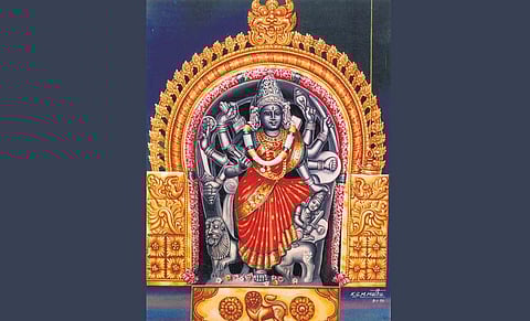 அம்மன்குடி அழகிய தேவி﻿