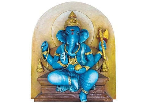 இந்திர நீல விநாயகர்﻿