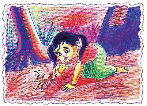 சித்திரக் கதை: தட்டானுக்குள் வானம்