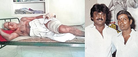 என்ன சாந்தா! என்றவரிடம் உதவி கேட்காமல் விட்டு விட்டேனே..﻿ - படுத்த படுக்கையாக இருக்கும் விஜயகாந்தின் ஆருயிர் நண்பர் உருக்கம்﻿