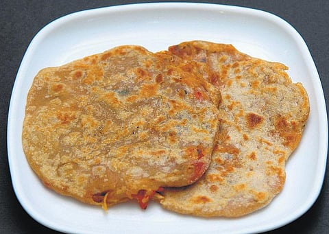 மரவள்ளி மசாலா சப்பாத்தி