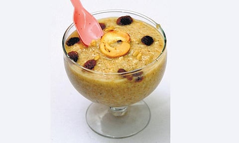 கோதுமை ரவை பாயசம்