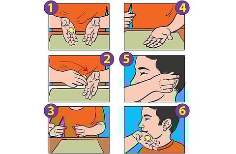 மேஜிக்... மேஜிக்... மாயமாகித் திரும்ப வரும் நாணயம்!﻿