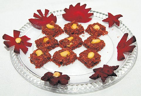 கலக்கல் காய்கறி சமையல்! - பீட்ரூட் பர்பி