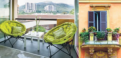 பால்கனிகள் எனும் பரவசம்﻿