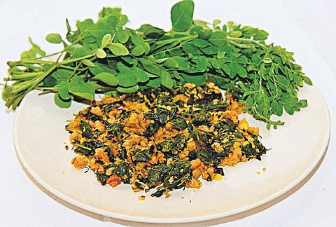 முருங்கைக் கீரை உசிலி