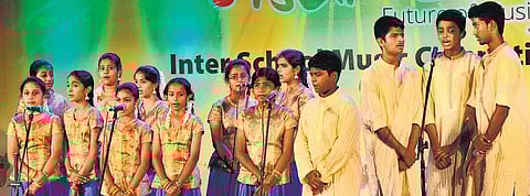 இசை பட்டறை அமைப்பு சார்பில் மாணவர்களுக்கான இசைப் போட்டி