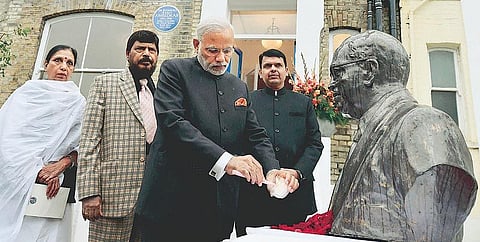 லண்டனில் அம்பேத்கர் நினைவு இல்லம் பிரதமர் மோடி திறந்து வைத்தார்﻿﻿