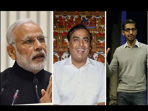 ஆண்டின் சிறந்த மனிதர் விருதுக்கான போட்டியாளர் பட்டியலில் மோடி, அம்பானி, சுந்தர் பிச்சை