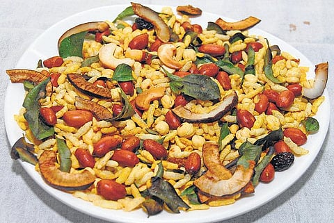 அவல் பொரி மிக்ஸர்