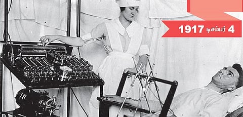 இன்று அன்று | 1917 டிசம்பர் 4: போரின் அதிர்வுகள்!