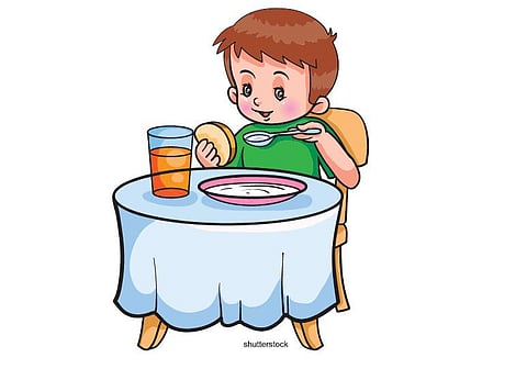 குழந்தைப் பாடல்: காலை உணவு﻿