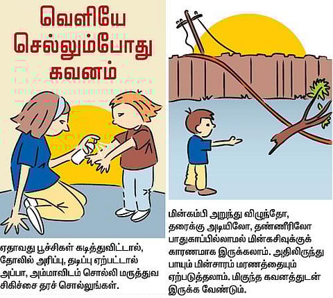 வடிந்தது வெள்ளம் குழந்தைகள் கவனத்துக்கு...