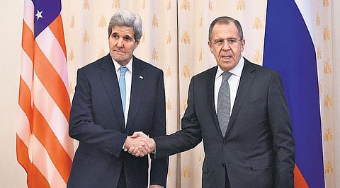 சிரியா விவகாரத்தில் திடீர் திருப்பம்: அமெரிக்கா, ரஷ்யா ஆலோசனை﻿