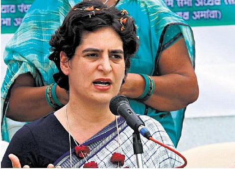 குழந்தைகளின் விளையாட்டை பார்க்க புதுச்சேரிக்கு ரகசியமாக வந்த பிரியங்கா காந்தி﻿