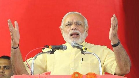 சர்வதேச அளவில் கடல்சார் பாதுகாப்புக்கு﻿ தீவிரவாதமும், கடற்கொள்ளையும் முக்கிய சவால்களாக உள்ளன﻿: கடற்படை விழாவில் பிரதமர் நரேந்திர மோடி கவலை﻿