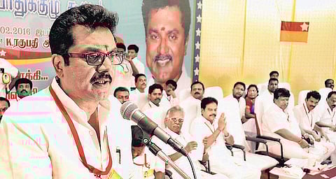 அதிமுக கூட்டணியில்தான் சமக உள்ளது﻿: பொதுக்குழுவில் சரத்குமார் தகவல்﻿