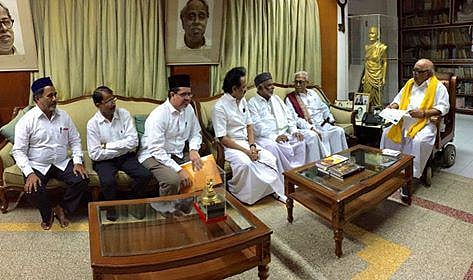 திமுக அமோக வெற்றி பெறும்: கூட்டணியை உறுதி செய்த ஐ.யூ.எம்.எல். நம்பிக்கை