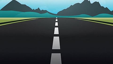 ஆறு ஆண்டுகளில் 50,000 கிமீ சாலைகள் அமைக்க திட்டம்﻿