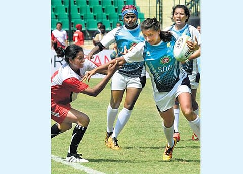 ஆசிய ரக்பி செவன்ஸ் போட்டி﻿: இந்திய ஆடவர் அணி 2 ஆட்டத்தில் வெற்றி﻿