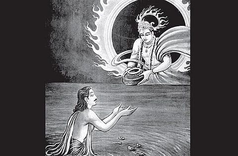 தத்துவ விசாரம்: தர்மனுக்கு வந்த சோதனை﻿