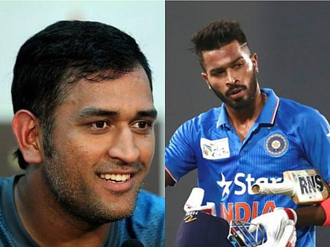 முதல் பந்திலேயே சிக்ஸர் விளாசும் திறனுடையவர் ஹர்திக் பாண்டியா﻿: கேப்டன் தோனி பாராட்டு﻿